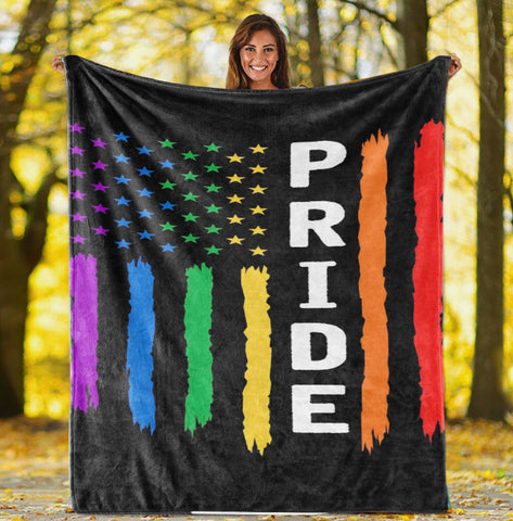 LGBTQ+PRIDE-Throw Blanket