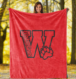Newfield Cheer Plush Throw Blanket - W