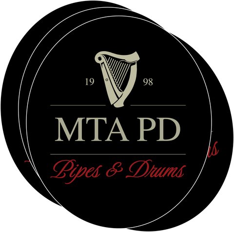 MTAPD Pipes & Drums Sticker 1