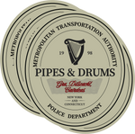 MTAPD Pipes & Drums Sticker 2