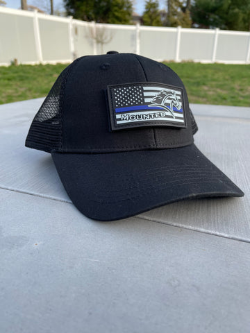 Mounted Trucker Hat w/ Velcro Patch
