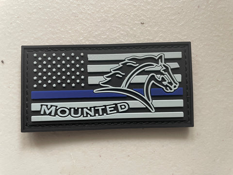 Mounted Velcro PVC Patches