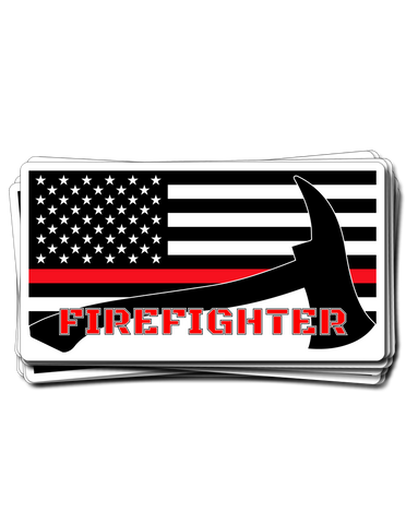 Firefighter Vinyl Stickers
