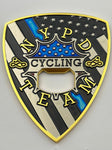 NYPD Cycling Team Magnetic Bottle Opener Coin