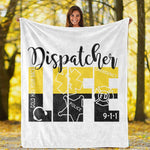 Dispatcher Life Plush Throw Blanket