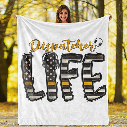 Dispatcher Life #2 Plush Throw Blanket
