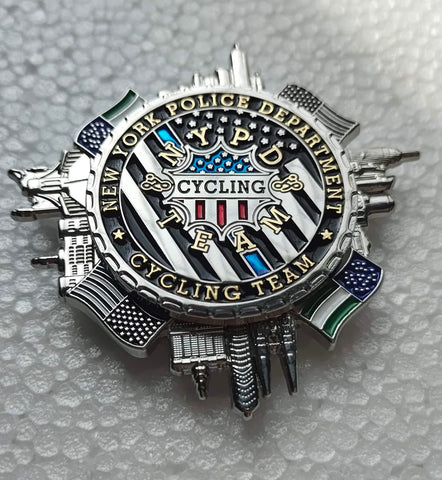 NYPD Cycling Team Magnet Spinner