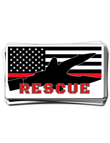 Rescue Vinyl Stickers